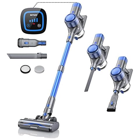 BuTure Akku Staubsauger 400W/33000pa,Staubsauger Kabellos Cover