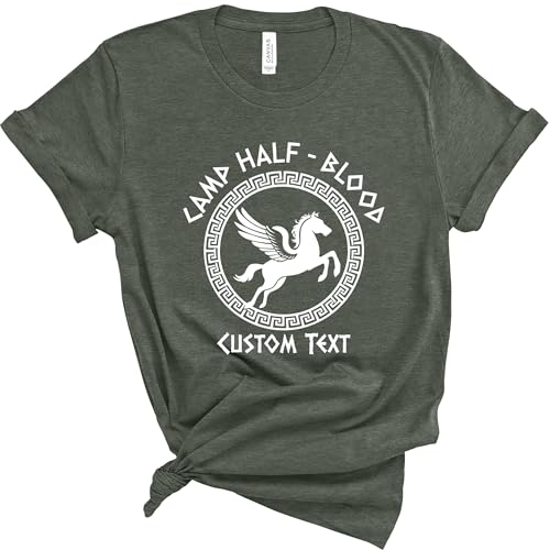 Camp Half-Blood Shirt, Personalized Camp Half Blood Olympian Training Game Shirt-Greek Demigod Orange Tee – Percy Jackson Fan Gift – Bookish Cosplay Unisex T-shirt4