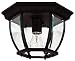 Kenroy Home 16277BL Dural Flush Mount, Black, Black