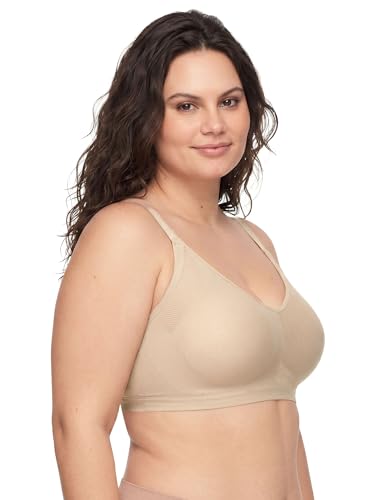 Warners womens Easy Does It No Bulge Wire-Free Bra, Butterscotch, X-Small US