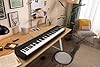 Yamaha 88-Key Digital Piano with Weighted Keys, Compact Design, Bluetooth, Keyboard, Music Rest, Sustain Foot Switch, and Built-in Speakers for Home Practice or Travel P145BT #5
