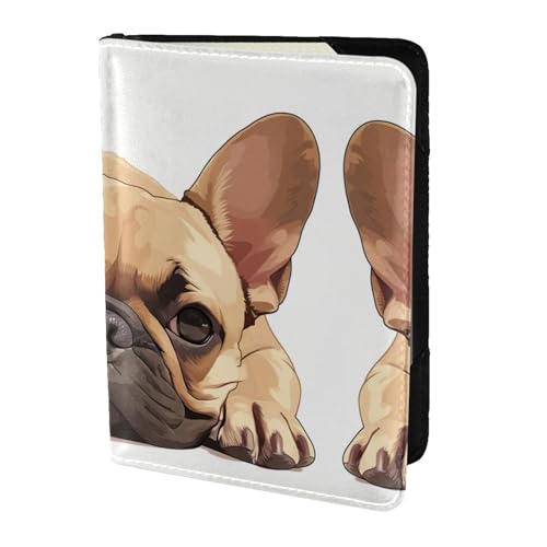 Animal Dog French Bulldog Printing Passport Holder For Travel Must Have,Passport Cover Case For Travel Accessories For Women Men