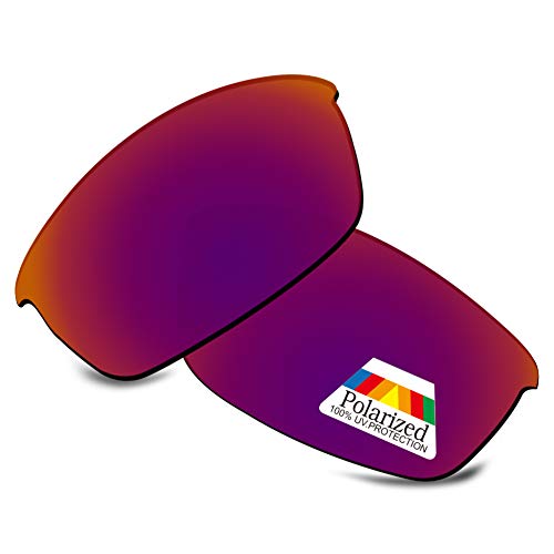 Image of Bwake Replacement Lenses for Oakley Flak Jacket Sunglasses POLARIZED - 100% Perfectly Fit | Easy to Install | Anti Scratch