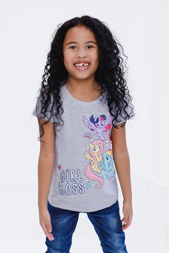 Image of My Little Pony Girls' Short Sleeve Tee Toddler to Big Kid
