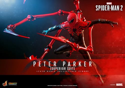 Hot Toys Marvel Spider-Man 2 Spider-Man Peter Park (Superior Suit) 1/6 Scale 12