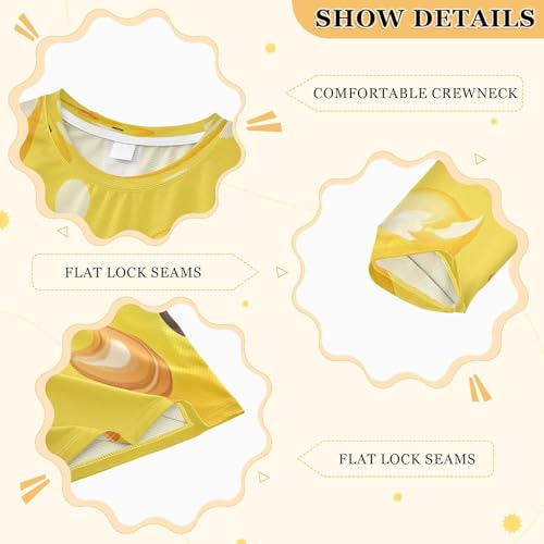 Yellow Rubber Ducks Pattern Boys Rash Guard Long Sleeve UPF 50+ Boys Swim Shirt Quick Dry Shirt for 3-12 Years3