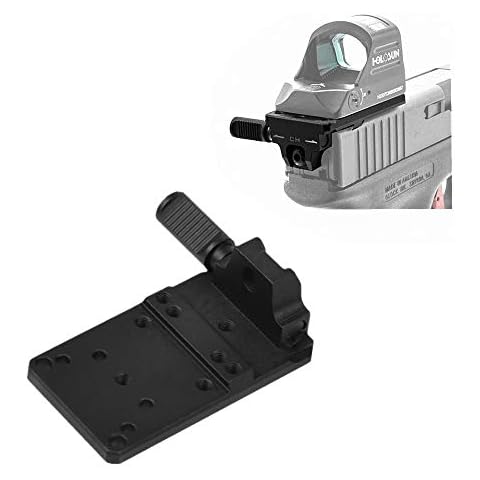 HWZ 17 19 22 23 Rear Sight Mount Plate Base Mount Fit Universal Red Dot Sight Pistol Accessories RMR Cover