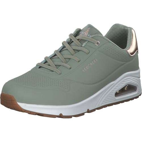 Image of Skechers Women Uno Cool Heels Lace Up Shoe