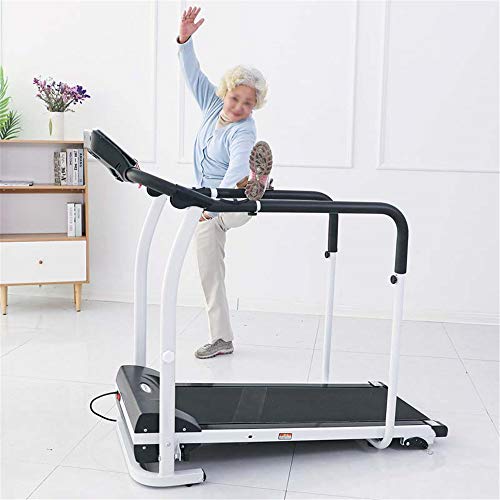 Image of Electric Folding Treadmill -Folding Treadmill Running and Step Machine,Easy Assembly Walking Running Jogging Fitness Machine,W /Extra-Long Handl
