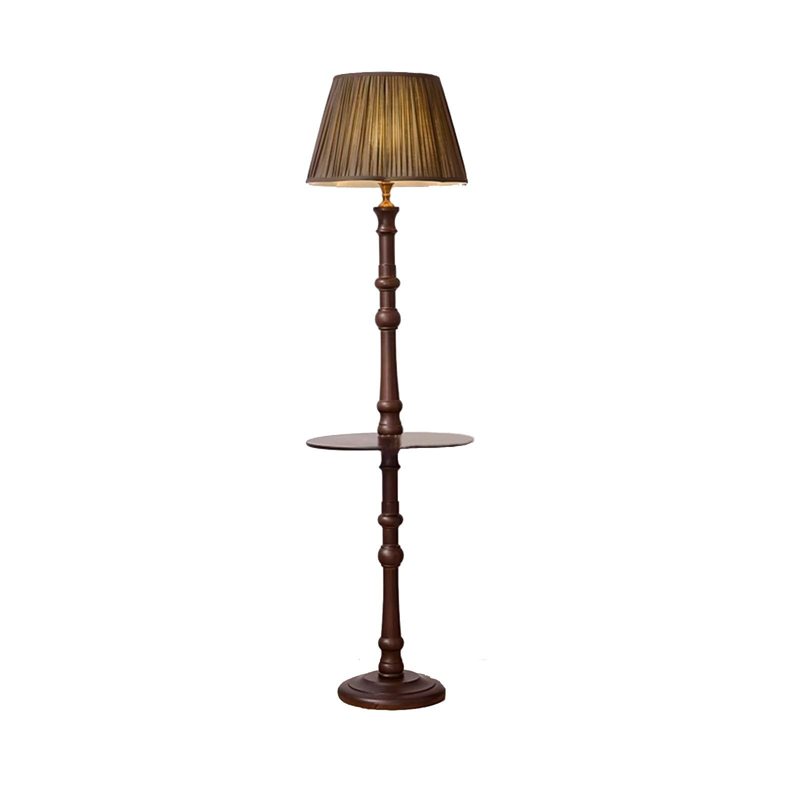 Z4T8M2K6G5 Tall Standing Lamp Floor Lamp with Shelves, Modern Shelf with Remote, 3 Color Temperature, Dimmable Tall Standing Corner for Living Room, Bedroom, Office