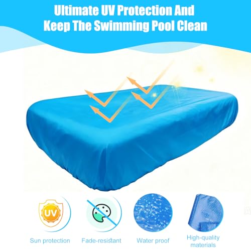 Cobertor Rectangular para Piscina Inflable 130x84 in miniatura 5