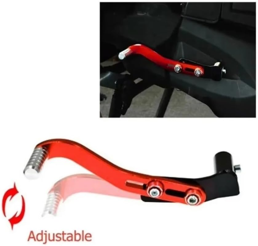 Motorcycle Kick Starter Universal CNC Motorcycle Accessories Bike Kick Starter Lever Pedal Gear Aluminum Alloy 1x