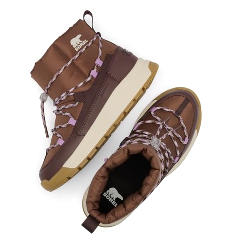 Sorel Damen Whitney 3 Slip On WP Casual Winterstiefel Dark Auburn/Red Lodge 39.5 Regular – Ansicht 5