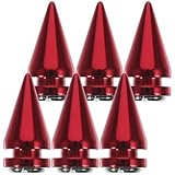 SOLUSTRE 1 Satz Robuste Metall Kegelspitzen Punk Selbstgemacht Nieten für Kleidung mit Hoher Leistung und Einfacher Anwendung zur Jacken und Haarbanddekoration