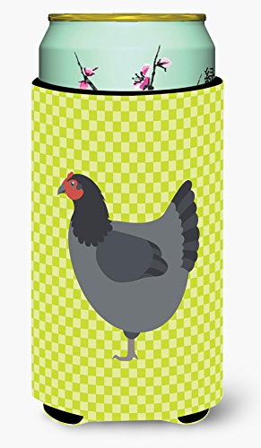 Caroline's Treasures BB7661TBC Jersey Giant Chicken Green Tall Boy Hugger Can Cooler Sleeve Hugger Machine Washable Drink Sleeve Hugger Collapsible Insulator Beverage Insulated Holder