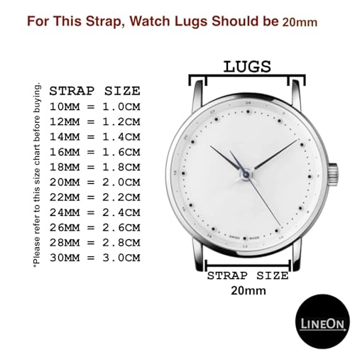 Image of Lineon 20mm & 22mm Black Buckle Nylon Vintage Style NATO Watch Strap ONE WAY NATO Nylon STRAP Imported Quality With Pins and Pin Remover Tool (Include)