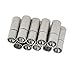 Produktbild Sharplace 10 Sätze 6mm Leder Bajonett Push Verschlüsse Lederband Endet Schmuck DIY Silber