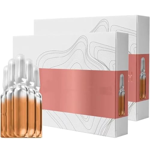 Ampollas capilares, tratamiento con ampollas capilares, tratamiento con ampollas capilares, ampollas capilares de reparación intensiva, loción capilar para cabellos dañados y secos (2pcs)