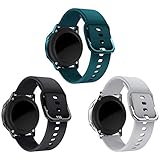 ♔【Compatibilidad】:Galaxy Watch Active 40mm SM-R500; Galaxy Watch Active 2 40mm / 44mm; Galaxy Watch 3 41mm /Galaxy Watch 42mm SM-810 / SM-R815/ Gear Sport SM-R600; Gear S2 Classic (SM-R732 & SM-R735); Vivoactive 3/ Vivomove HR/ Forerunner 645; Moto 360S 2nd Gen 42mm / Steel HR 40mm/ 3 FITNESS etc; Watch 2/2 Pro/ Watch 2 Sport;cualquier otro reloj con terminal de reloj de 20 mm de ancho, etc. Incompatible Gear S2 R720 / R730
