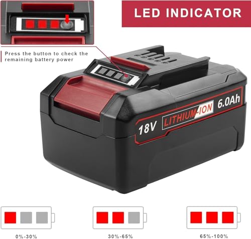 Batería 18 V para Einhell herramientas X-Change pack de 2 unidades 5000 mAh 4