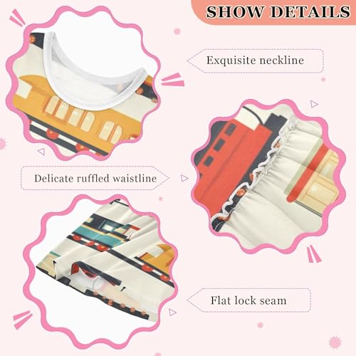 Ollabaky Girls Sleeveless Dress Casual Tank Play Dress Summer Sundress for Toddler Little Girl3