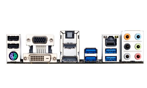 Gigabyte GA-H81M-HD3 Mainboard Sockel LGA 1150 (Micro-ATX, Intel H81, 2X DDR3 Speicher, 2X SATA III, DVI-D, HDMI, USB 3.0) – Ansicht 4
