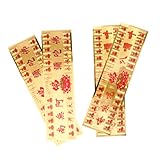 Autocollant amulette de style chinois : la fabrication exquise et l'apparence spéciale peuvent vous apporter un nouveau look et une nouvelle beauté, un bon effet décoratif.