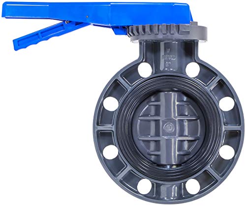 Irrigationking Rklv6B Pvc Butterfly Valve, 6" #TOP1