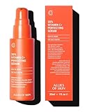 Allies of Skin 35% Vitamin C+ Perfecting Serum: Tetrahexyldecyl Ascorbate + Ethylated L-Ascorbic Acid, Glutathione, Superoxide Dismutase. Waterless, Antioxidant. Brightens & Plumps 1 oz / 30 ml