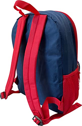 Spider-Man 15 Inch Kids Backpack With Removable Lunch Box Set (Navy Blue-Red) #TOP4