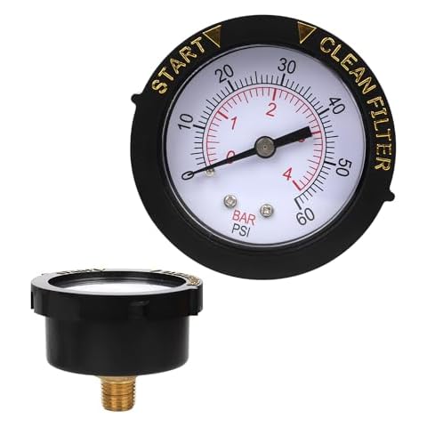 NQEUEPN 0-60PSI Pool Filter Pressure Gauge Cover