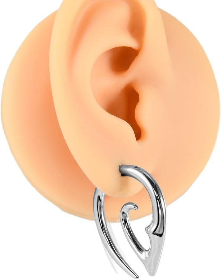 Stainless Steel Spiral Ear Tunnels Plugs Stretcher Tapers 3-10mm Ear Gauges Expanders Geometry Piercing Ear Jewelry for Women Men