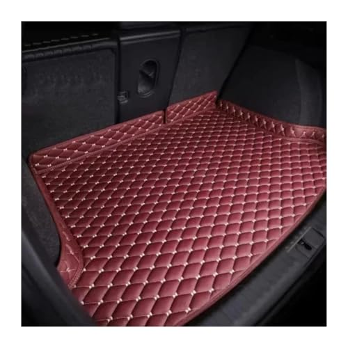 Tapis coffre Hyundai Elantra 2017 anti-salissure protège moquette vin rouge