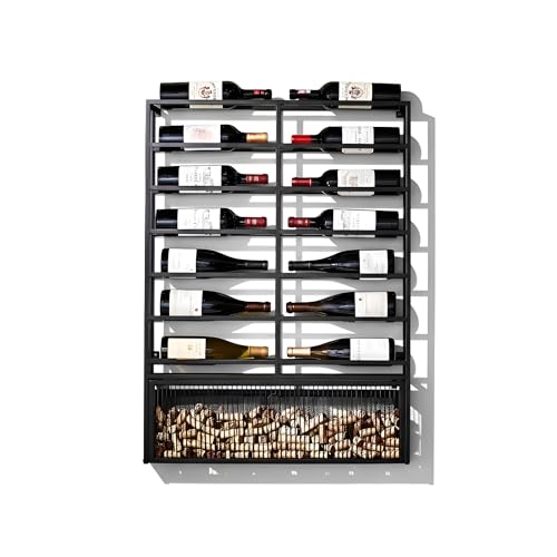 Wine Enthusiast 14-Bottle Gallery Wine Rack