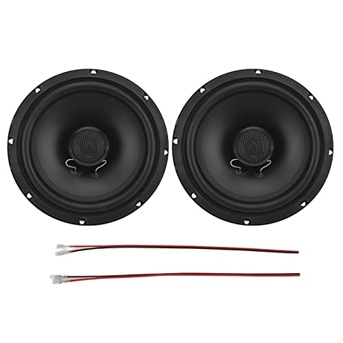 Kuuleyn Car Tweeter, Loud and Clear Audio, 2pcs Auto Tweeter Speaker 140W Maximum 400W RMS 4? 12V Black Universal for Car Audio System