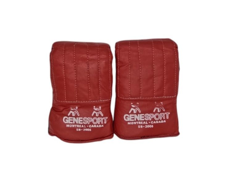 Heavy Bag Boxing Gloves &ndash; Old School Mixed Martial Arts Leather Bag Gloves...