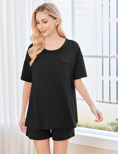 Ekouaer Women's 2 Piece Pajama Sets