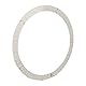 Kreis-LED-Lichtdocht, Runde LED-Lichtplatte, LED-Lampenplatte, Runde Lichtplatine, Kreis-LED-Lichtdocht, 25 cm, 10 Helligkeiten, 3 Farbtemperaturen mit USB-Stromanschluss,