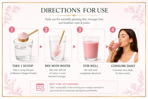 Image of Marine Collagen Powder, 200gm, Pure Collagen, Skin Care, Beauty Supplement, Anti-Aging Formula