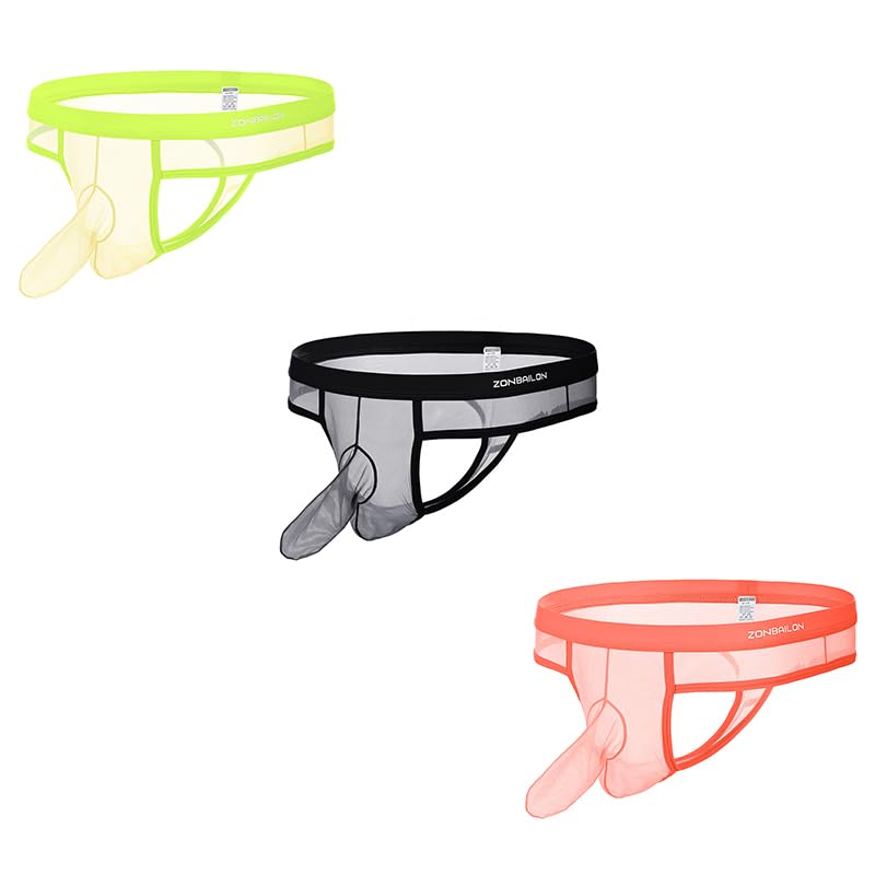 String sexy maille respirante taille basse gainante sous-vêtement invisible