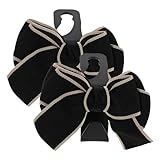 Installation simple : les crochets de salle de bain en forme d’arc se fixent rapidement à n’importe quel appui-tête de siège sans outils ni installation compliquée, idéaux pour ceux qui recherchent une solution pratique de porte- à main en voiture