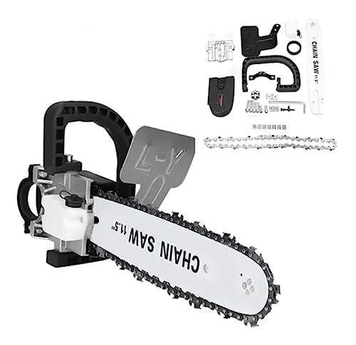 Kit Motosserra Adaptador P/Esmerilhadeira Lixadeira Angular