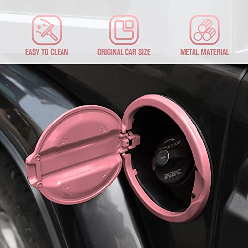image for JeCar JL Fuel Filler Cover Gas Cap Aluminum Alloy Gas Tank Door Exteri