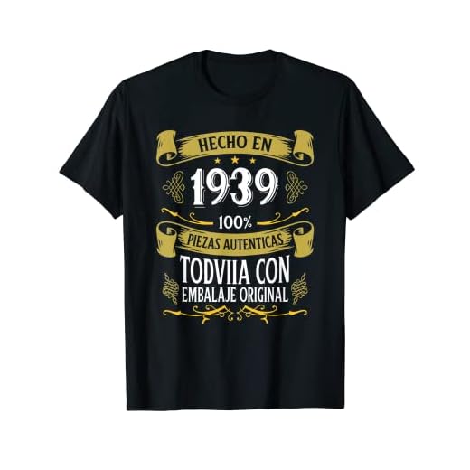 84 Años Cumpleaños Regalo Hombre Hecho En 1939 Hecho En 1939 Camiseta