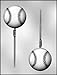 CK Products 3-Inch Baseball Sucker Chocolate Mold