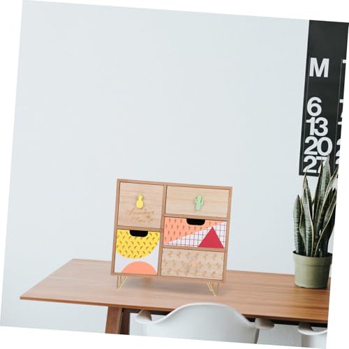 Boîte de rangement en bois à compartiments facile à utiliser chez soi - 7