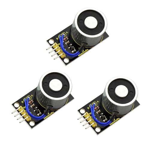 KEYESTUDIO Electromagnet Module for Arduino - 3 Pack - Electromagnet Solenoid Electric Lifting Magnet Module