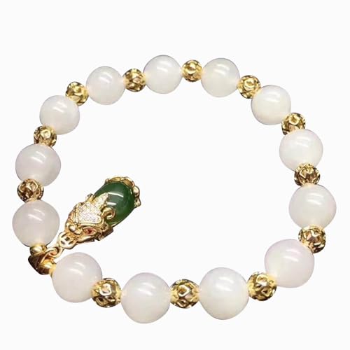 Bracelet de jade Hetian symbole de courage et élégance à la mode