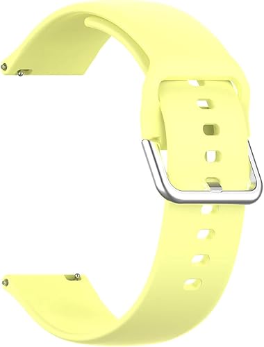 Miniatura 6 de ECSEM - Correa de reloj inteligente compatible con Popglory P22, correa de repuesto ajustable de silicona transpirable, correa deportiva para