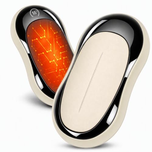 Handwärmer Elektrisch 2er-Set, Handwärmer Aufladbar, Taschenwärmer USB – Ansicht 1
